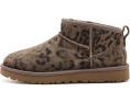 UGG Classic Ultra Mini Spotted сапоги с леопардовым принтом
