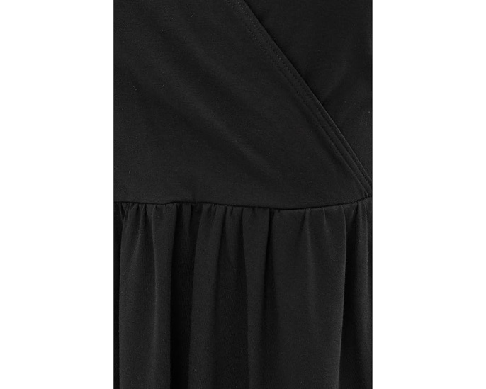 Платье Fit-and-Flare Crossover PACT с V-образным вырезом