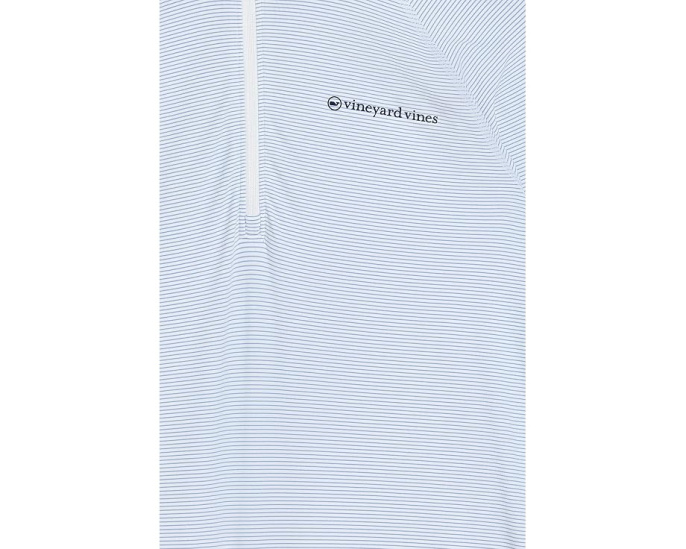 Детский свитшот Vineyard Vines Island Time с четверть-молнией