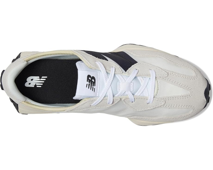Детские кроссовки New Balance 327 с сетчатым верхом и увеличенным логотипом N