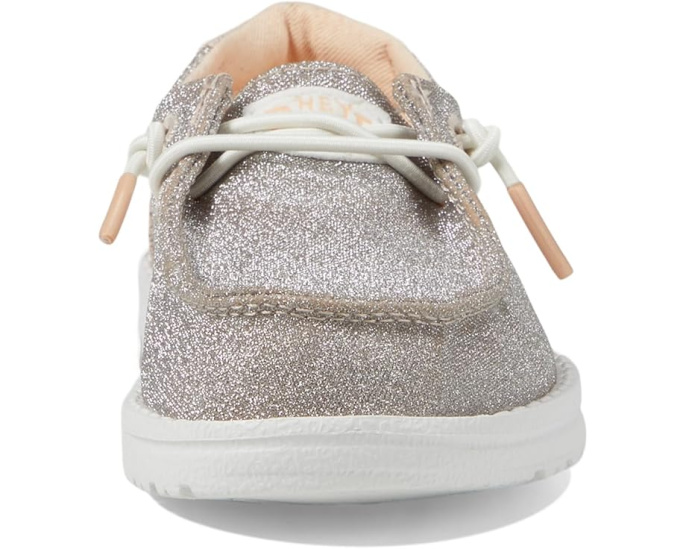 Кроссовки Wendy Metallic Sparkle от Hey Dude с блестящим верхом