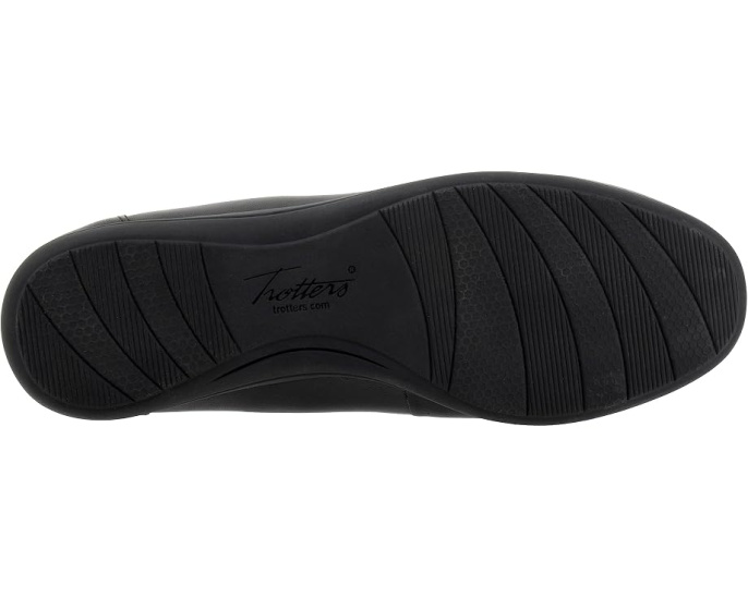 Trotters Deanna туфли слипоны из кожи с перфорацией