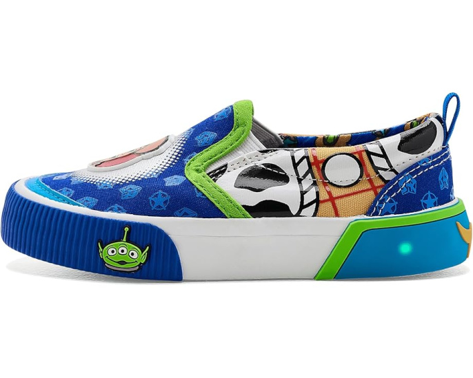Кеды Toy Story Slip On от Ground Up с Баззом и Вуди