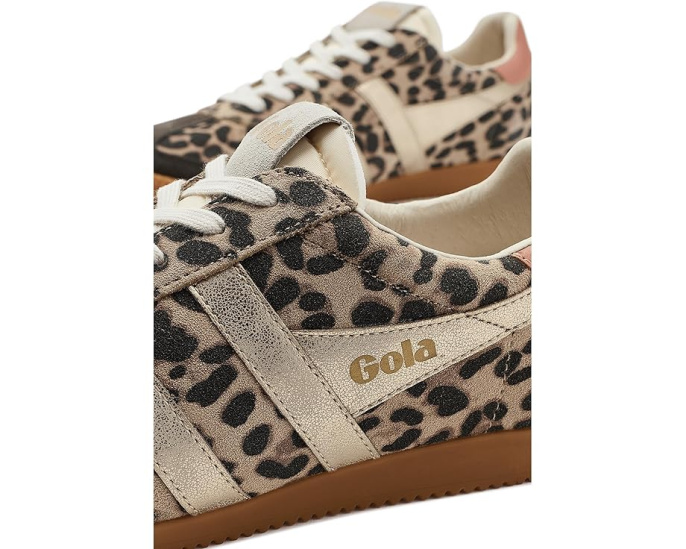 Кроссовки Gola Elan Safari с леопардовым принтом