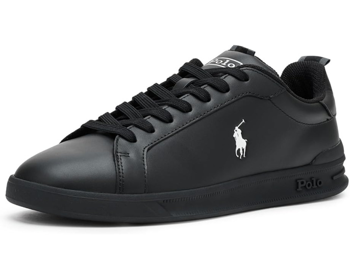 Кожаные кроссовки Polo Ralph Lauren Heritage Court II в ретро-стиле