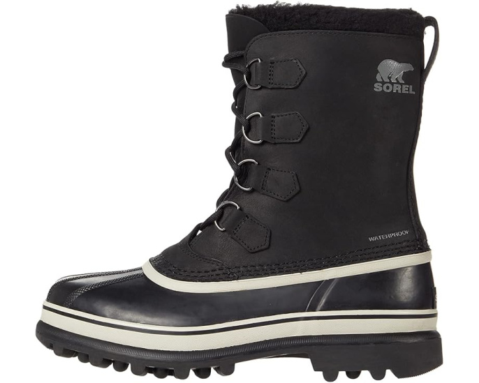 Зимние ботинки SOREL Caribou с водонепроницаемой кожей и войлочным сапогом