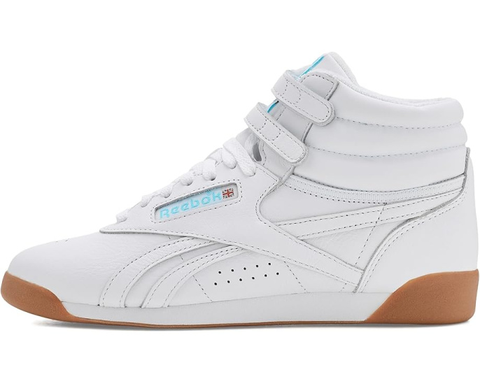 Кроссовки Freestyle Hi Reebok синие с белым