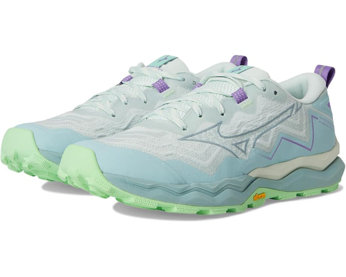 Трейловые кроссовки Mizuno Wave Daichi 9 с подошвой Vibram Megagrip