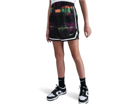 Шорты Nike Kids Dri-FIT DNA 5 Glitch с карманами на молнии