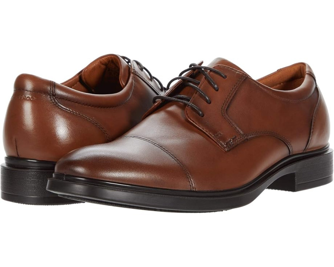 Florsheim оксфорды Forecast с мыском и водонепроницаемой конструкцией