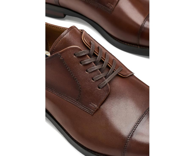 Оксфорды Brooks Brothers Clarkson из гладкой кожи