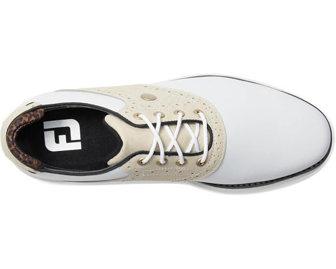 Гольф обувь FootJoy Traditions с водонепроницаемой конструкцией и шипами