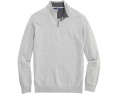 Свитер Boathouse Tipped на четверть молнии из смеси хлопка и шелка Vineyard Vines