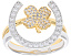 Kate Spade New York набор колец Lucky Charm Stacking с цирконием