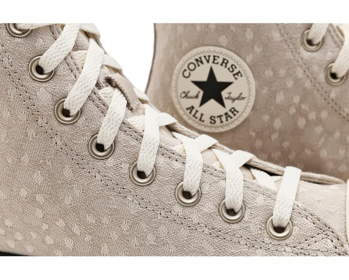 Кроссовки Converse Chuck Taylor All Star Deer Pattern High-Top с текстурным верхом и стелькой OrthoLite