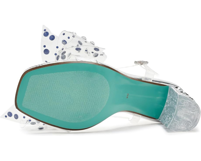 Босоножки на каблуке Pratt от Blue by Betsey Johnson с бантом и стразами