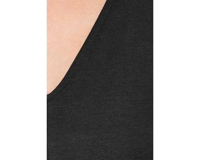 Платье Eileen Fisher Fine Stretch с V-образным вырезом