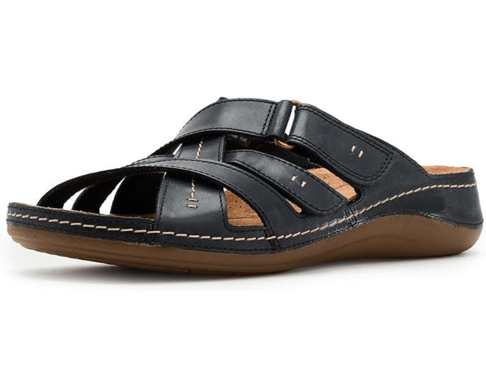 Сандалии-слипоны Clarks Cecily Slide с ремешками и застежкой велькро
