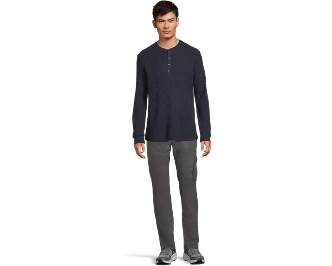 Smartwool мужская фланелевая рубашка Waffle Henley из мериносовой шерсти