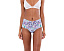 Синее стринги Printed Signature Lace Retro Thong Hanky Panky