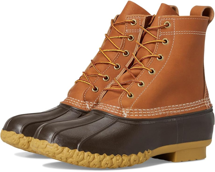 Утепленные ботинки L.L.Bean Bean Boots 8 Insulated с цепным протектором