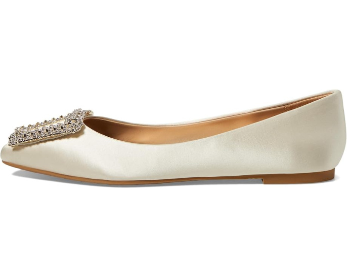 Балетки Emerie с блестящей пряжкой Badgley Mischka