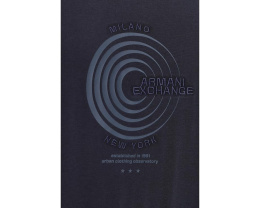 Футболка Armani Exchange с круглым принтом и коротким рукавом