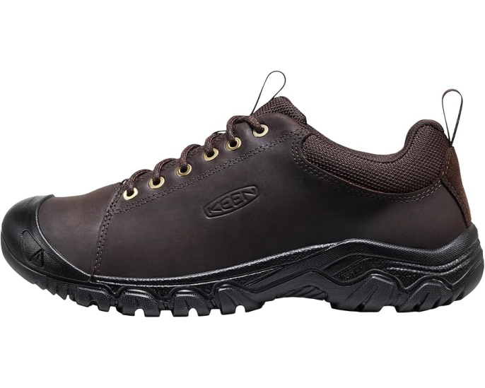 Кожаные оксфорды KEEN Targhee IV с водонепроницаемой конструкцией и бесшовной технологией