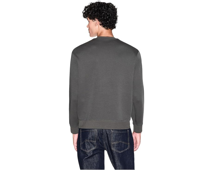 Свитшот Armani Exchange с лентой логотипа и длинным рукавом