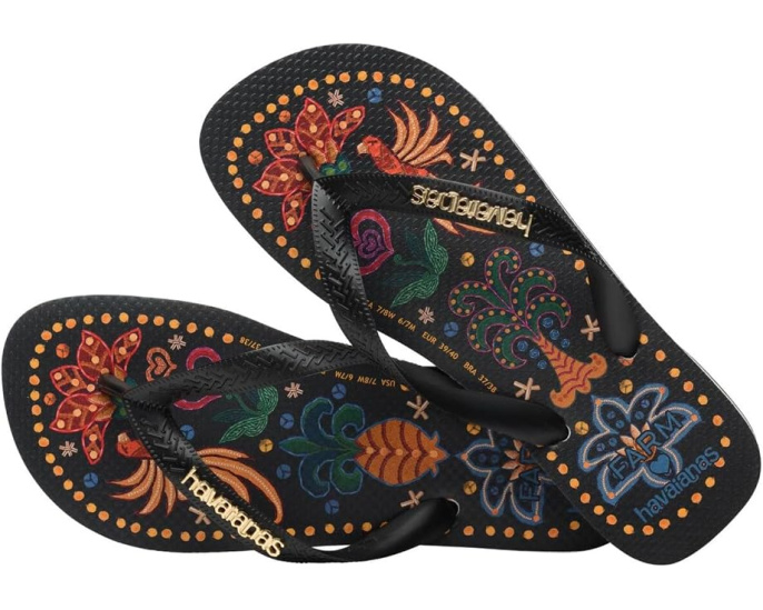 Шлепанцы Farm Rio Flip-Flop от Havaianas с дизайном