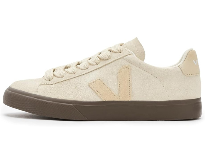 Кроссовки VEJA Campo Bold из замши с круглым мыском