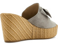 Босоножки-лодочки Spring Step Ellyn-Woven с крупным бантом и плетеным клином