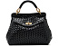 Lucia Classic Top Handle Woven Bag