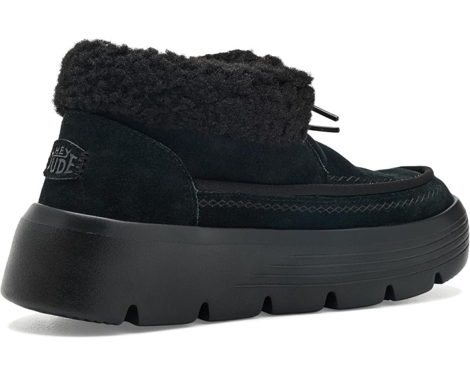 Hey Dude ботинки Austin Edge Lounge Suede из замши с платформой