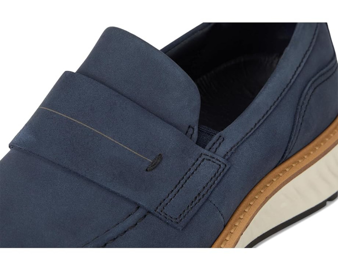 ECCO St.1 Hybrid Penny Loafer полуботинки с мысом из натуральной кожи