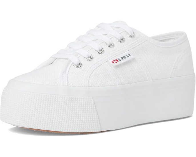 Кроссовки Superga 2790 Cotw на платформе из хлопкового холста