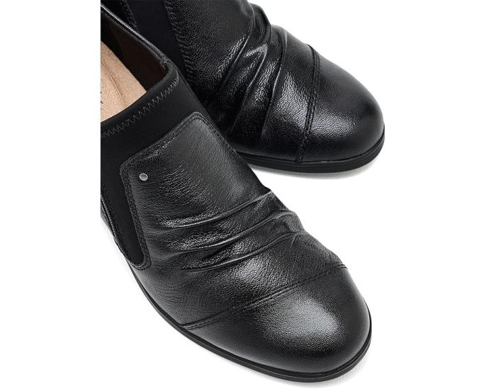 Туфли Emily 2 Vine от Clarks с блок-каблуком и молнией