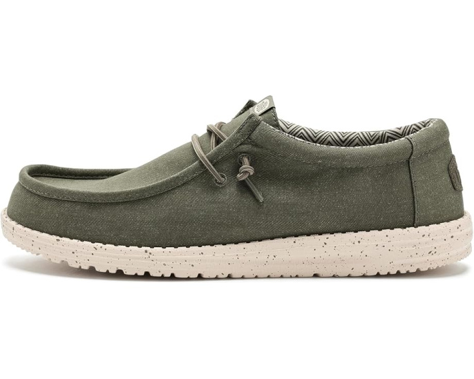 Кеды Hey Dude Wally Stretch Canvas из стрейч-холста