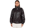 Blank NYC кожаная куртка бомбер Hot Brew