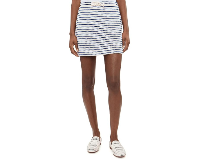 Юбка Madewell Tuck Stitch с защипами