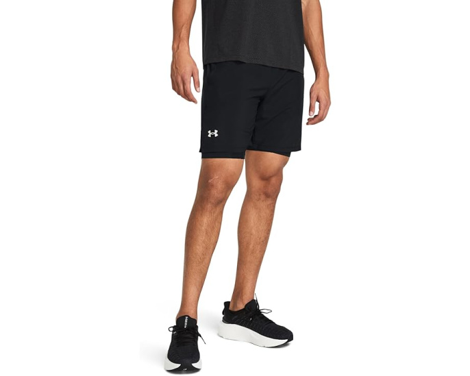 Under Armour Launch Run 7" 2-in-1 Shorts с компрессионным слоем