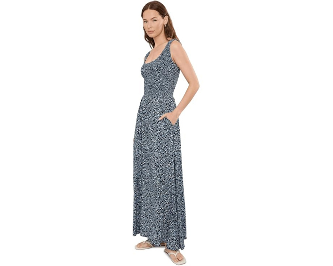 Платье Faherty Sophia Smocked с отрезной талией