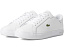 Кроссовки Lacoste Powercourt с верхом из кожи и контрастным крокодилом