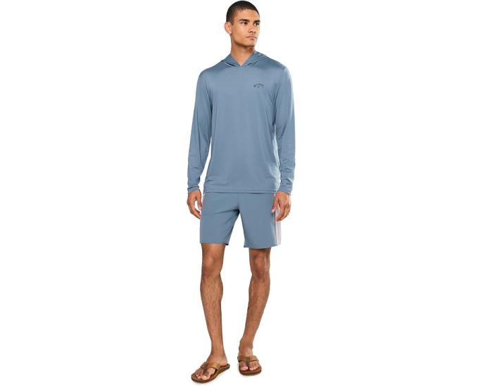 Лонгслив Billabong Arch Mesh LF Hood с капюшоном