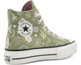 Кеды Converse Chuck Taylor All Star Lift Platform Paisley Pop с принтом