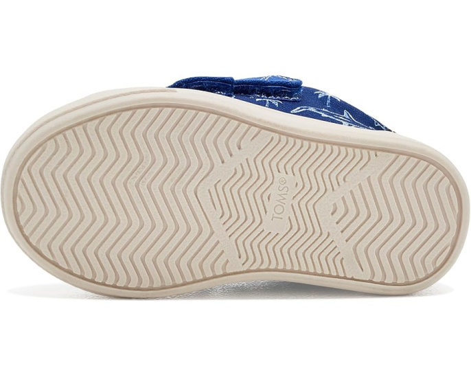 Кроссовки TOMS Cruz Double Strap с принтом акулы голубые