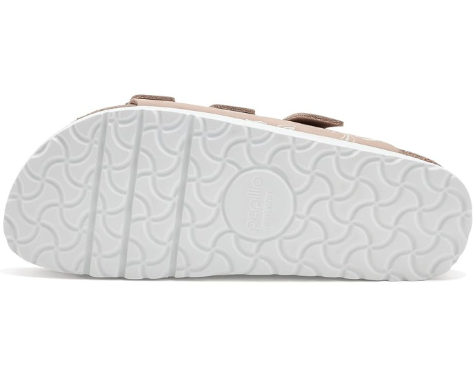 Босоножки Birkenstock Papillio Florida Platform с принтом на платформе