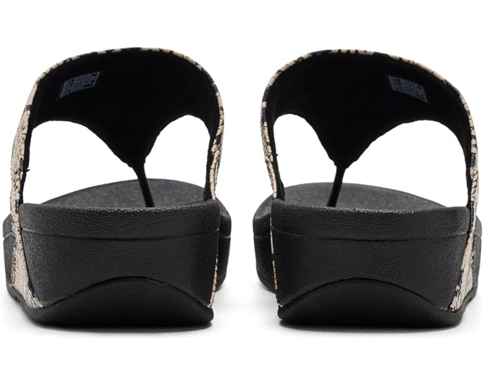 Сандалии с перемычкой Lulu Snake с змеиным принтом FitFlop