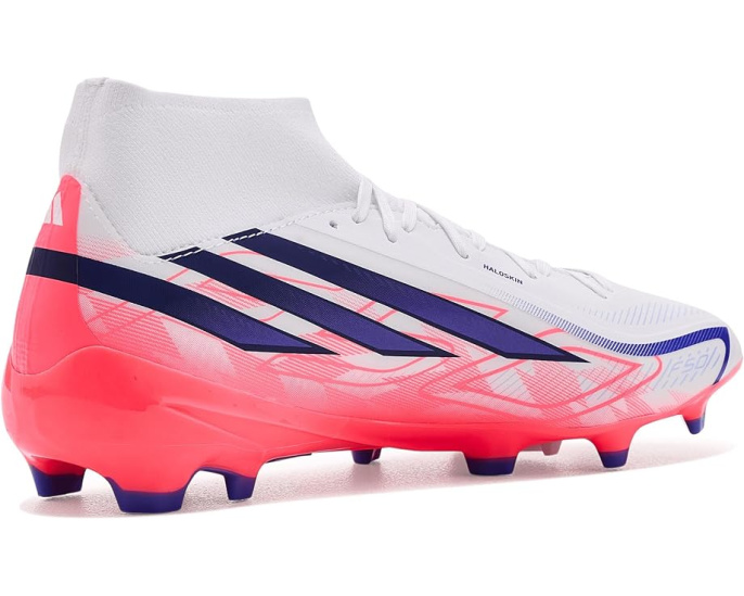 Бутсы Adidas F50 Hyperfast League Mid Top для игры на твердом грунте