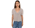 Топ Nelly из легкой хлопковой ткани в клетку Madewell